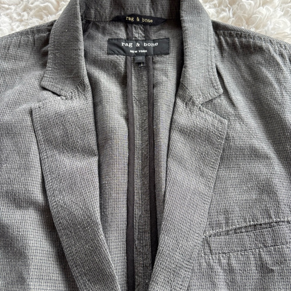 rag & bone Charcoal Men's Shirt Jacket